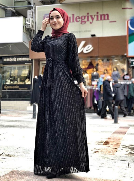 أحدث فساتين سواريه محجبات 2019
