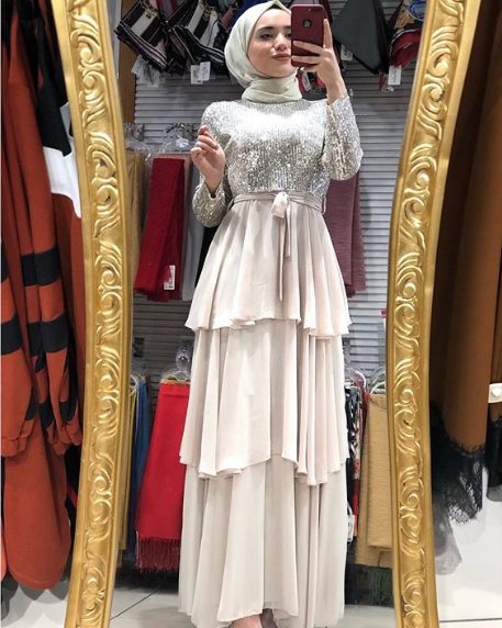 أحدث فساتين سواريه محجبات 2019