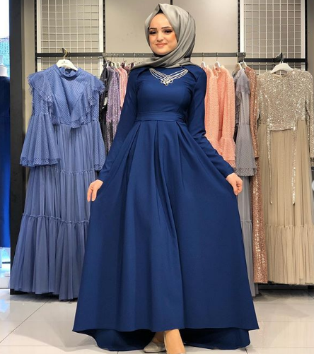 أحدث فساتين سواريه محجبات 2019
