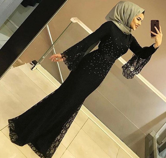 أحدث فساتين سواريه محجبات 2019