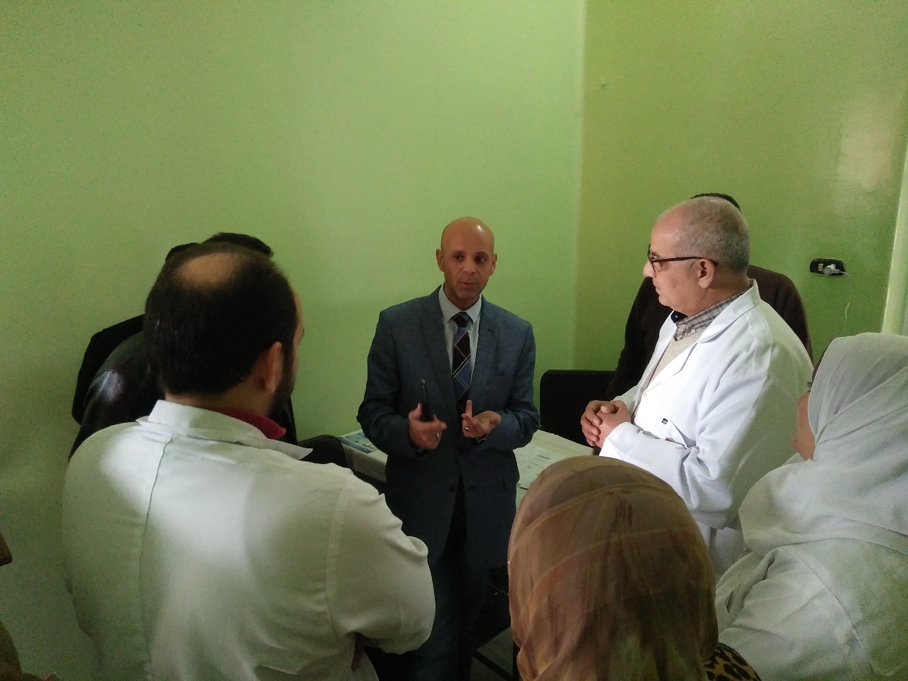 وكيل وزارة الصحة يقوم بزيارة مفاجأة لمستشفى الحميات بالزقازيق   الشرقية توداي