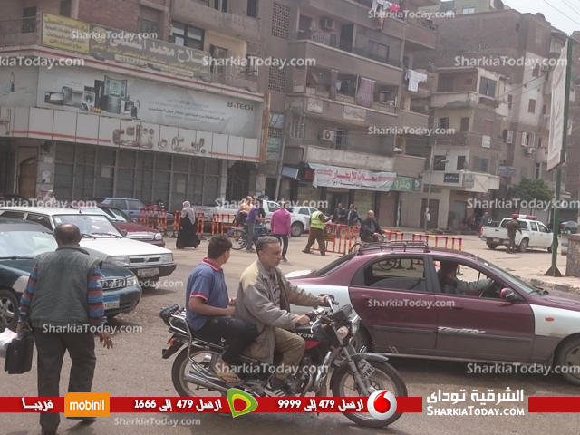 بالصور .. استنفار امني شديد بجميع مداخل ومخارج الكنائس بالزقازيق 1 HSJKTGV