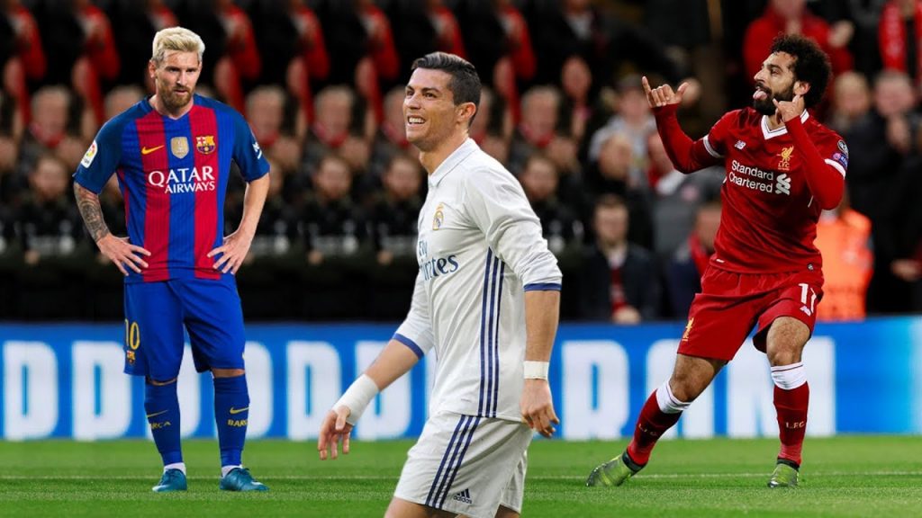 محمد صلاح يشارك ميسي ورونالدو في كابتن ماجد 1 محمد صلاح