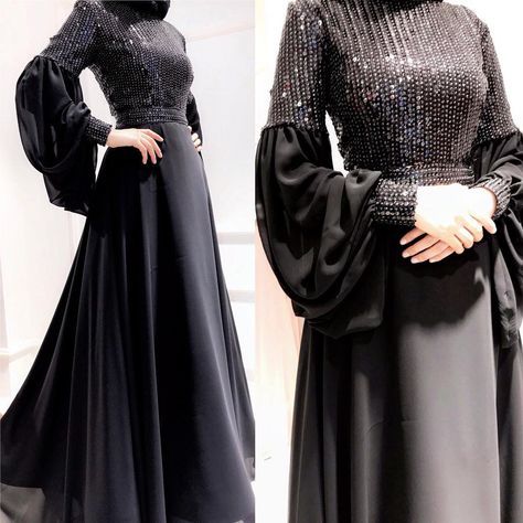 فساتين سهرة 2018 للمحجبات