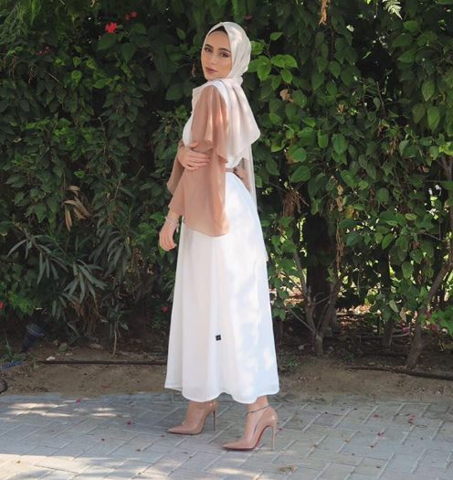 فساتين سهرة محجبات 2018