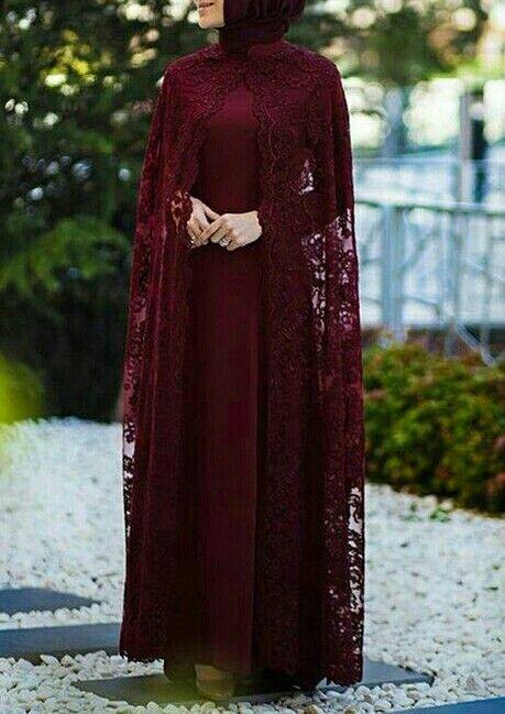 فساتين سهرة محجبات 2018