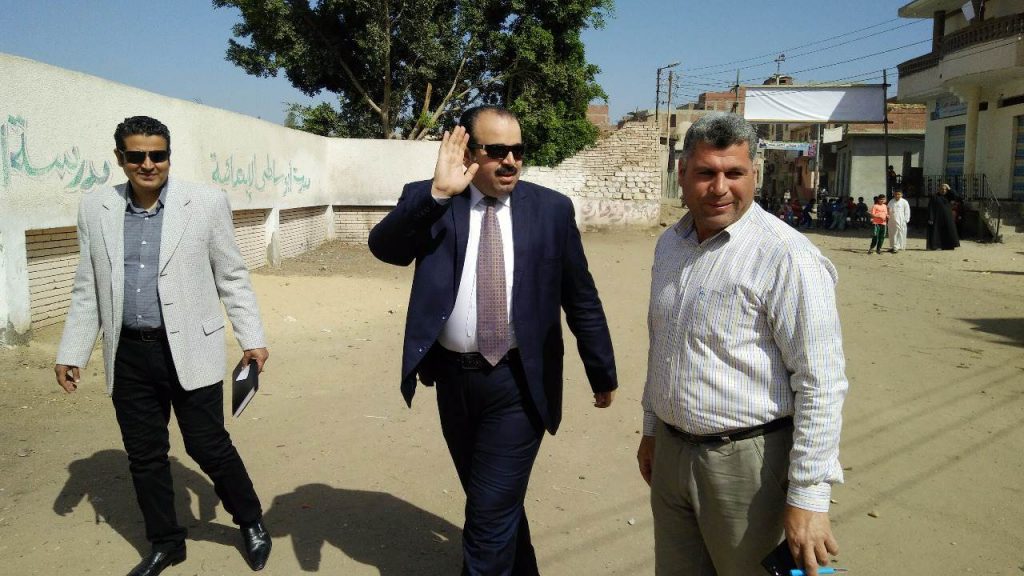 وزارة الصحة بالشرقية يدلي بصوته في انتخابات الرئاسة المصرية 3