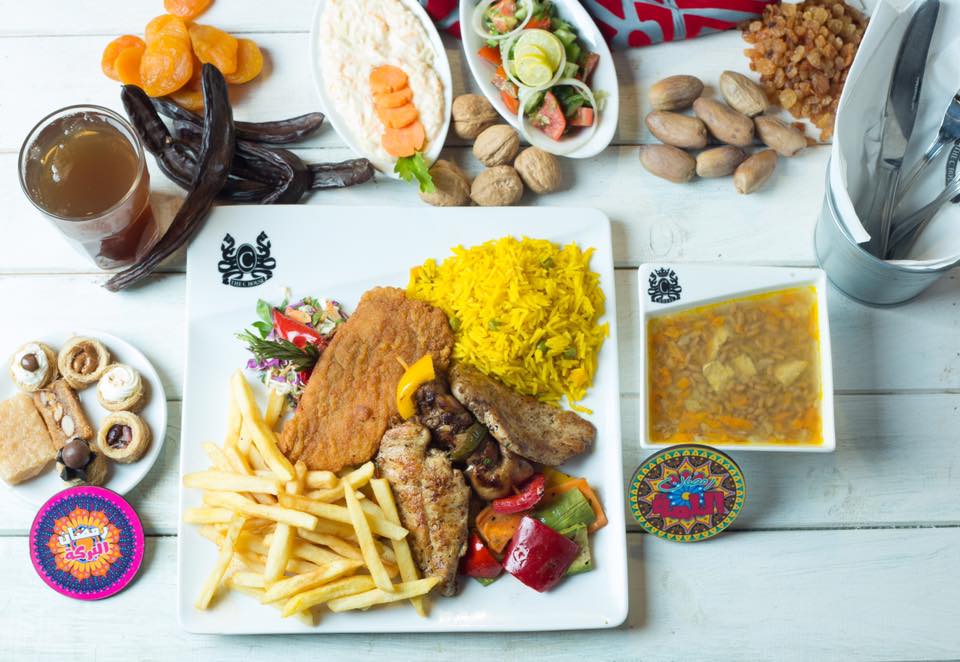 الوجبات بمطعم ذا سي هوس بالزقازيق