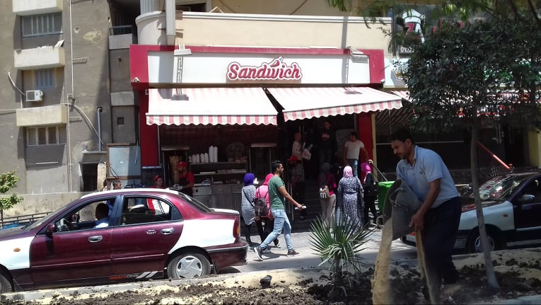 مطعم سندوتش بالزقازيق