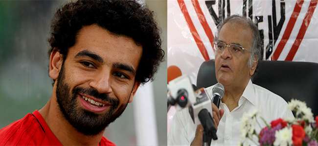 هدية ممدوح عباس لمحمد صلاح الذي رفضها نجم ليفربول 1 ممدوح عباس ومحمد صلاح