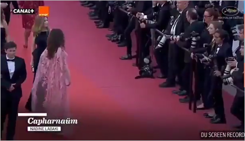 إليسا تتعرض لموقف محرج في مهرجان كان السينمائي 1 إليسا تتعرض لموقف محرج في مهرجان كان السينمائي