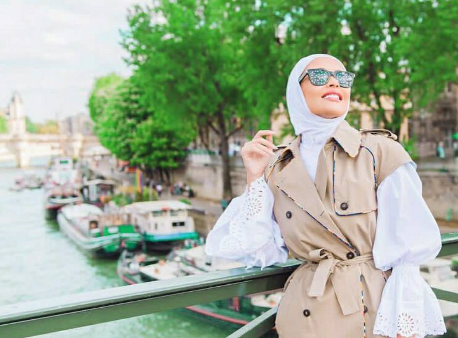 موضة الطرح 2018 بإطلالات الفاشينيستا الكويتيّة مرمر
