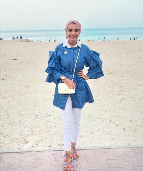ملابس محجبات للبحر لصيف 2018