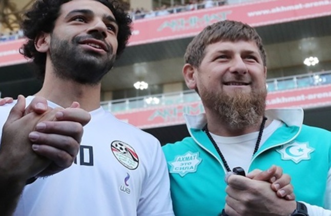 أول رد من رئيس الشيشان على ما قيل بشأن استغلال محمد صلاح سياسيًا 1 رئيس الشيشان ومحمد صلاح