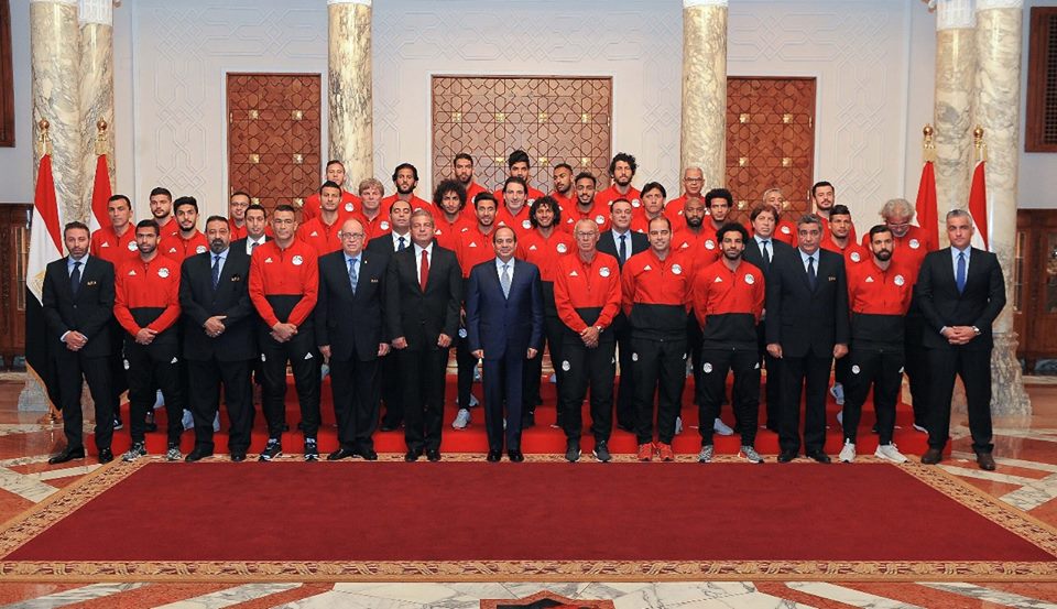 أول تعليق من السيسي على خسارة منتخب مصر أمام أوروجواي 1 أول تعليق من السيسي على خسارة منتخب مصر
