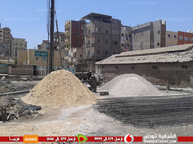 البدء في إنشاء مول أرض العرب بكفر صقر 1 البدء في إنشاء مول أرض العرب بكفر صقر