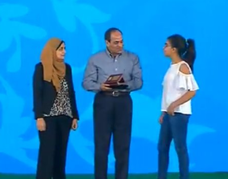 السيسي يكرم أبناء الشهداء القوات المسلحة والشرطة 2 السيسي يكرم أبناء الشهداء