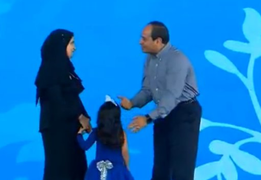 السيسي يكرم أبناء الشهداء القوات المسلحة والشرطة 3 السيسي يكرم أبناء الشهداء