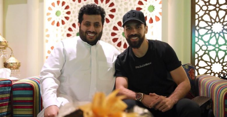 تركي آل شيخ يعتمد قيمة انتقال عبد الله السعيد 1 تركي الشيخ مع عبدالله السعيد