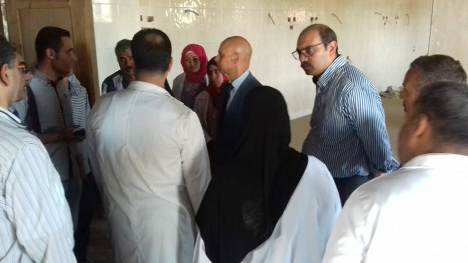 وكيل صحة الشرقية يتفقد أعمال مستشفى القنايات المركزي 3 صحة الشرقية يعقد اجتماع بمجلس مدينة القنايات2