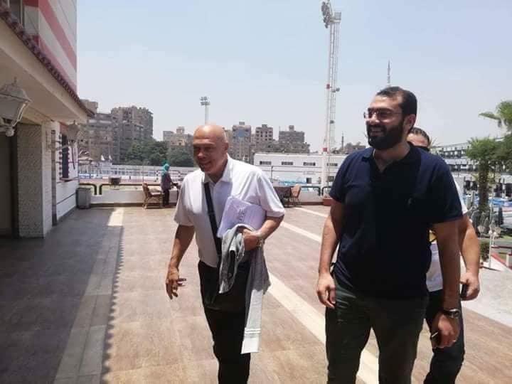 أول ظهور رسمي لجروس في الزمالك