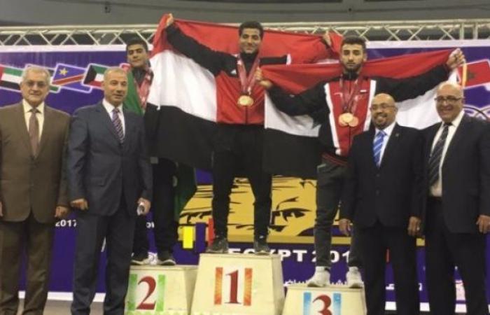إسماعيل هلال يحصد 3 ذهبيات فى الألعاب الأفريقية