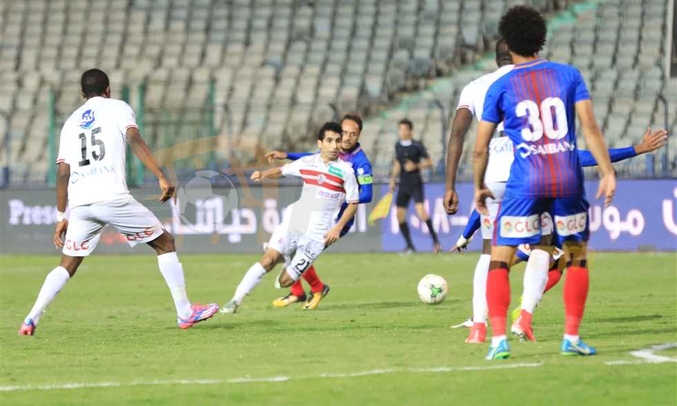 الزمالك وبتروجيت في الدوري المصري