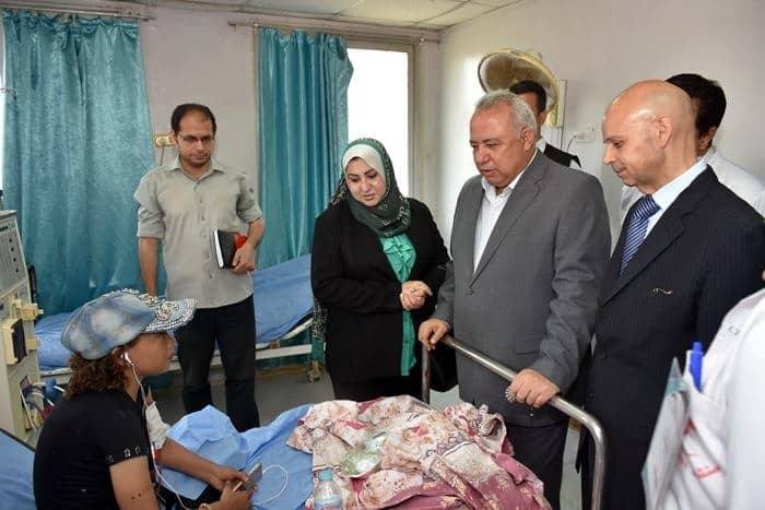 تجديد وحدة الغسيل الكلوي بالقنايات بأكثر 13مليون جنيه 2 محافظ الشرقية يؤكد على ضرورة في تقديم خدمة صحية وعلاجية مميزة للمرضى