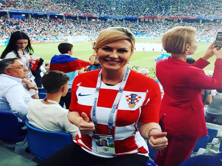 رئيسة كرواتيا بعد تأهل منتخب بلادها