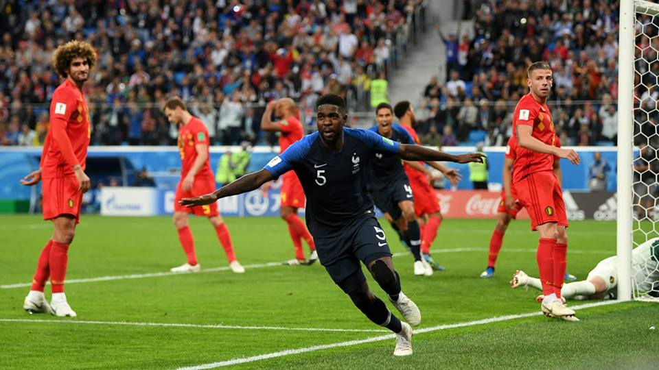 فرنسا تفوز على بلجيكا وتتأهل لنهائي كأس العالم