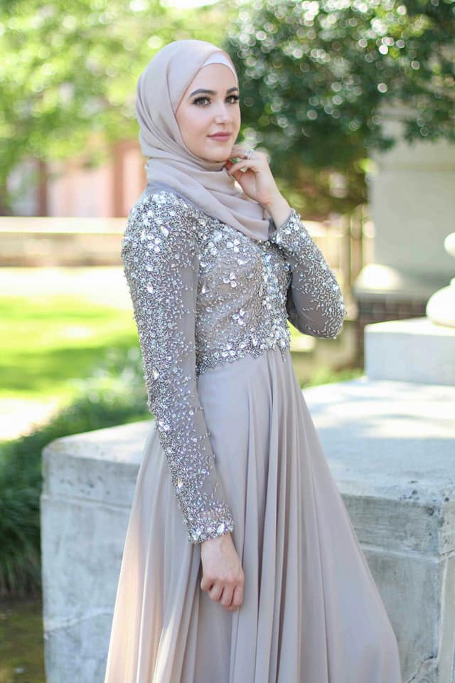 فساتين سواريه 2018 محجبات شيك 13 فساتين سواريه 2018 محجبات
