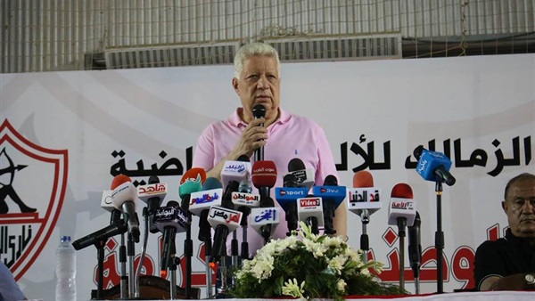 مرتضى منصور يهاجم 21 شخص فى مؤتمر نادي الزمالك 1 مرتضى منصور يهاجم 21 شخص فى مؤتمر الزمالك