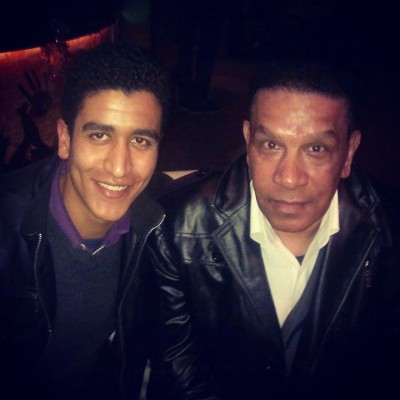 تعرف على ابن الفنان الراحل محمد شرف 1 هشام محمد شرف ووالده