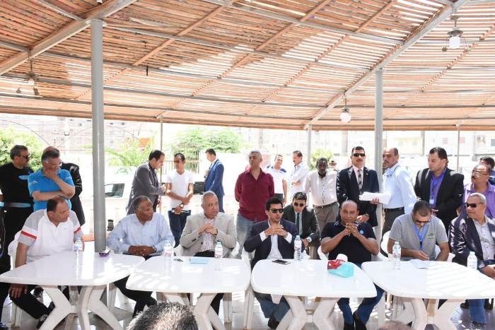 وزير الشباب ومحافظ الشرقية يتفقدان مركز شباب بلبيس 1 وزير الشباب ومحافظ الشرقية يتفقدان مركز شباب بلبيس