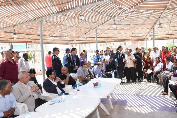 وزير الشباب ومحافظ الشرقية يتفقدان مركز شباب بلبيس 2 وزير الشباب ومحافظ الشرقية يتفقدان مركز شباب بلبيس