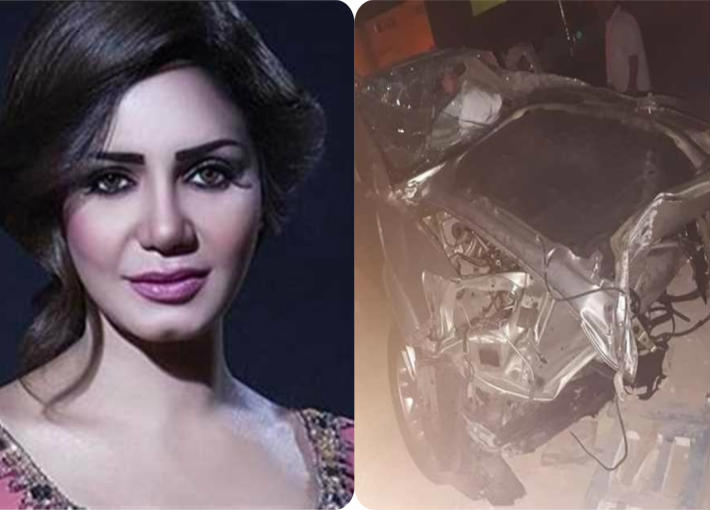 إيناس عز الدين تكشف تفاصيل الحادث المروع التي تعرضت له 1 إيناس عز الدين