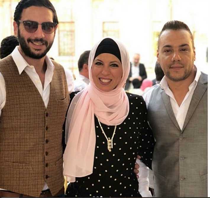 الصور الأولى من عقد قران ناهد السباعي 4 الصور الأولى من عقد قران ناهد السباعي