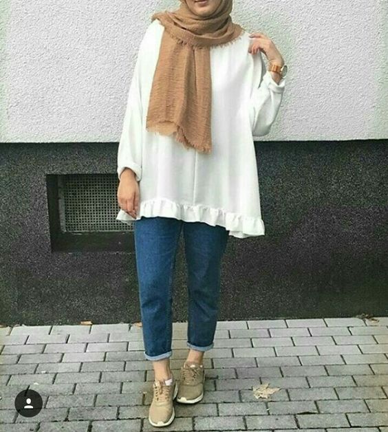 بلوزات محجبات للتفصيل طويلة