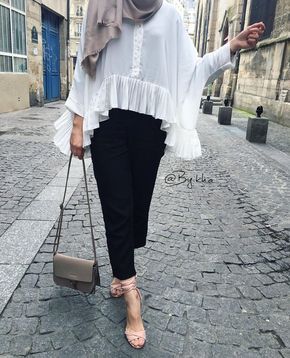بلوزات محجبات للتفصيل