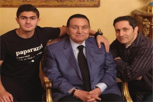 أحدث ظهور لحفيد مبارك برفقة نجل أحمد السقا 1 حفيد مبارك