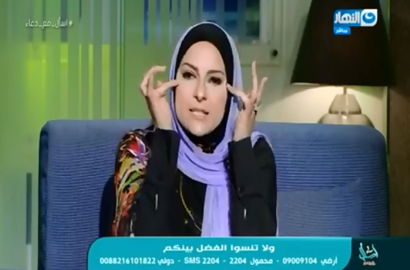 شيخ يحرج دعاء فاروق على الهواء: «مينفعش تهدي اللي بعمله» .. والمذيعة تدخل في نوبة بكاء 1 دعاء فاروق