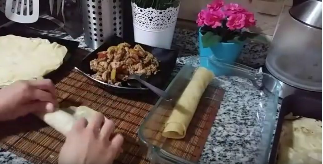 الرقاق الطري في البيت من مطبخ مروة الشافعي 5 الرقاق الطري في البيت
