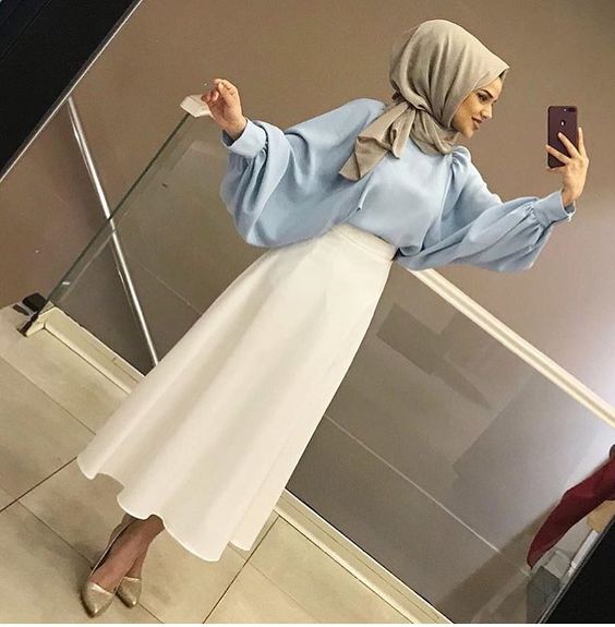 فساتين سواريه محجبات بسيطة 38 فساتين سواريه محجبات بسيطة بيبي بلو