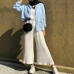 الجاكيت الجينز للمحجبات