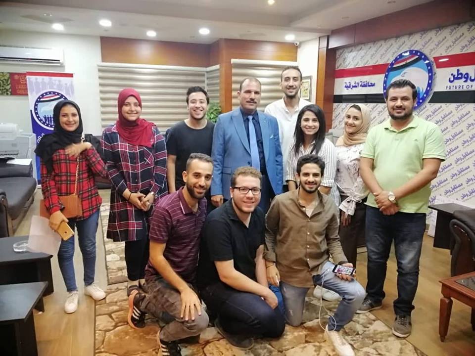 مستقبل وطن: شباب الحزب خلية نحل في الشرقية 1 أعضاء حزب مستقبل وطن