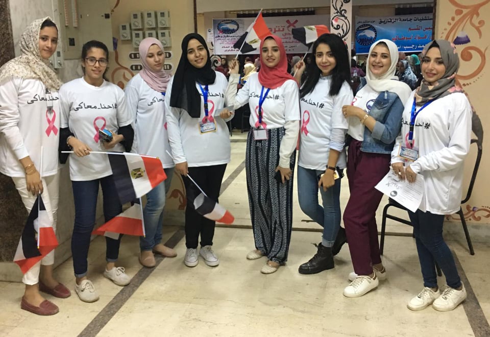 «احنا معاكي» حملة يطلقها مستقبل وطن لسرطان الثدي 1 حملة إحنا معاكي