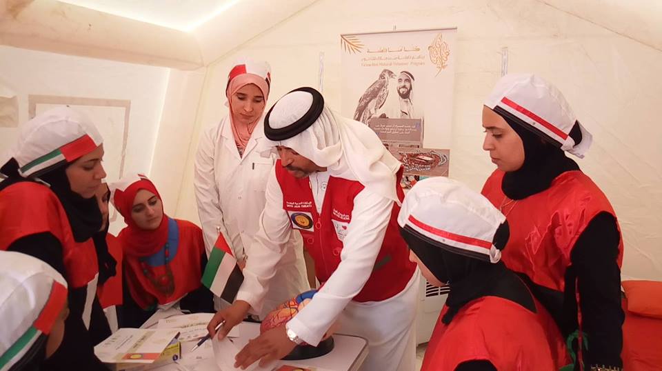 قافلة طيبة إماراتية للكشف بالمجان ببلبيس 2 قافلة طيبة إماراتية