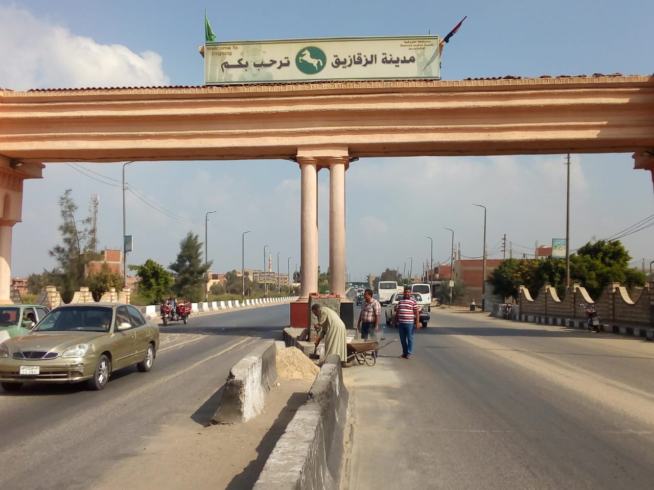 حملات نظافة لرفع كفاءة شوارع وطرق مدينة الزقازيق 1 حملة نظافة بمدينة الزقازيق