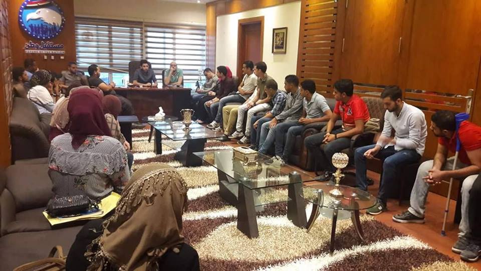 مستقبل وطن: شباب الحزب خلية نحل في الشرقية 3 شباب حزب مستقبل وطن