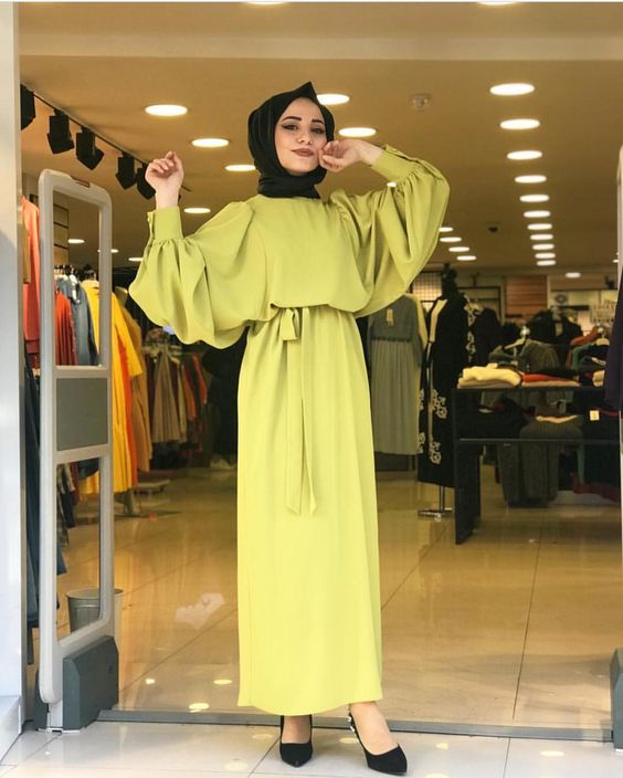 فساتين محجبات خريف وشتاء 2018 - 2019 53 فساتين محجبات خريف وشتاء 2018 - 2019